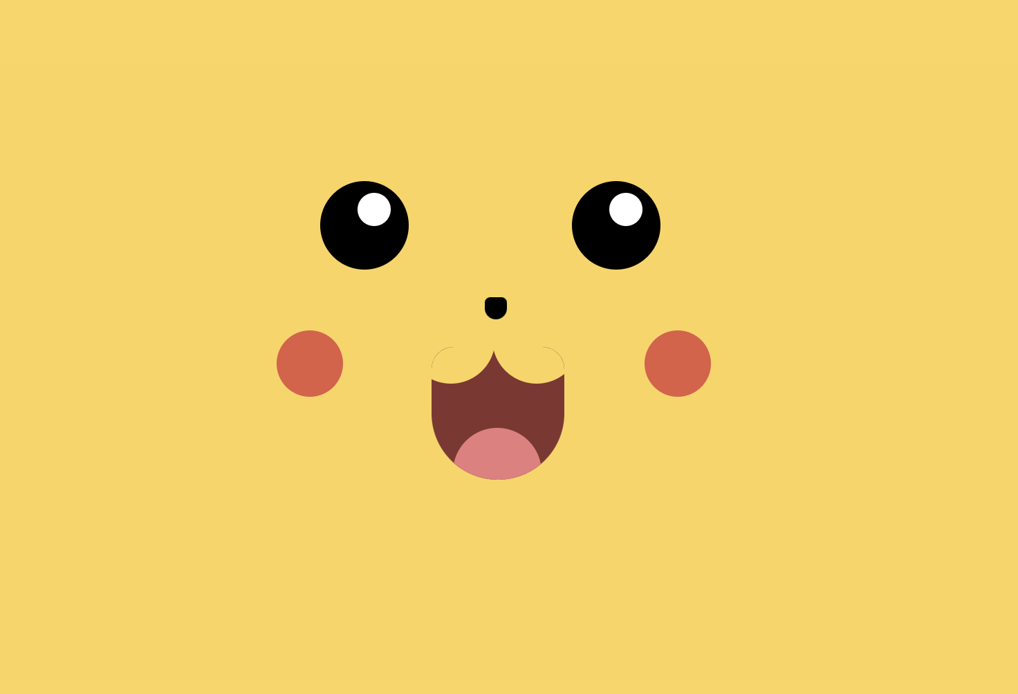 Captura de pantalla do proxecto Pikachu